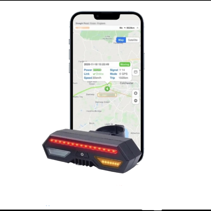 Bicycle Light with GPS tracking