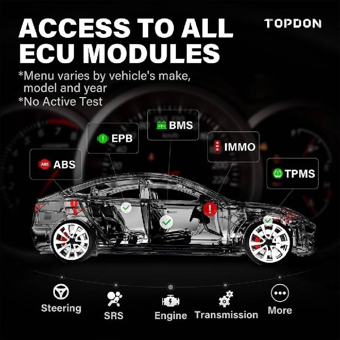Topdon 800BT Diagnostic Tool - Image 5
