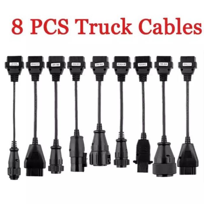 OBD2 Truck Adaptors (8 Piece set)