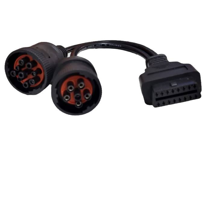 OBD2 to Heavy duty truck interface cable
